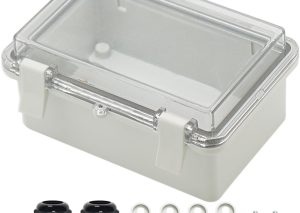 IP65 Junction Box – ABS, Waterproof, Clear Cover, 150x100x70 mm