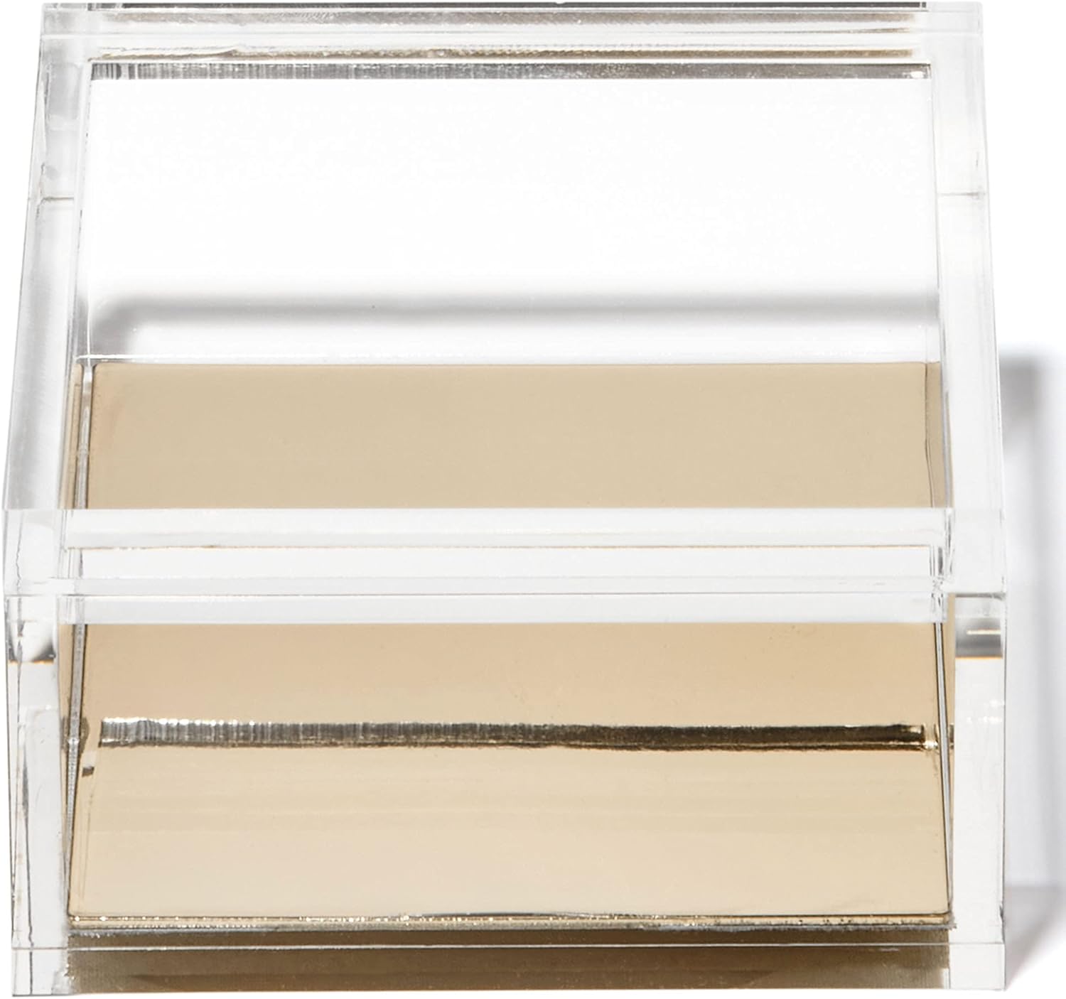 Medium Acrylic Desk Organiser – Gold Base, Odds & Ends Box - Image 2